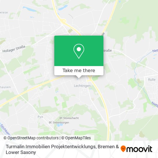 Turmalin Immobilien Projektentwicklungs map