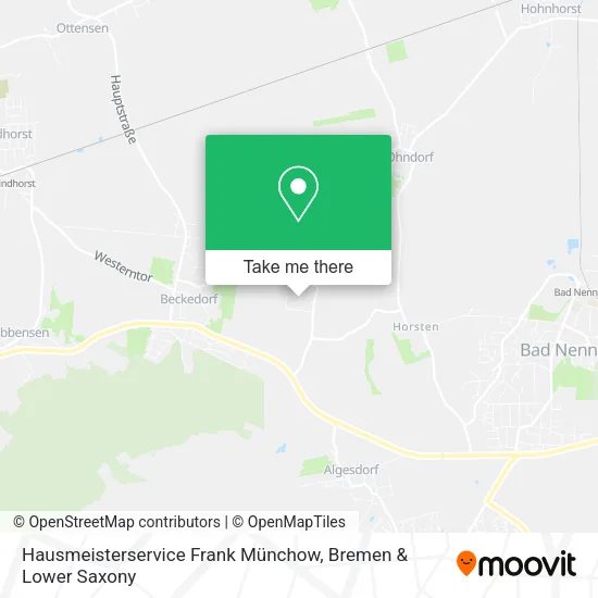 Карта Hausmeisterservice Frank Münchow