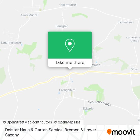 Deister Haus & Garten Service map