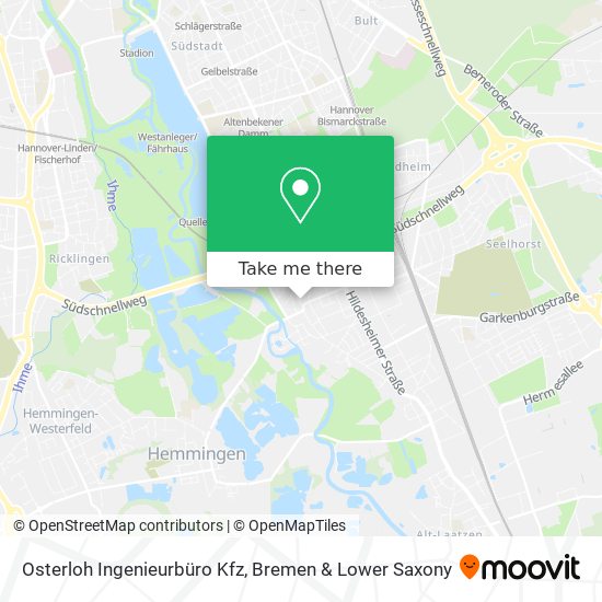 Osterloh Ingenieurbüro Kfz map