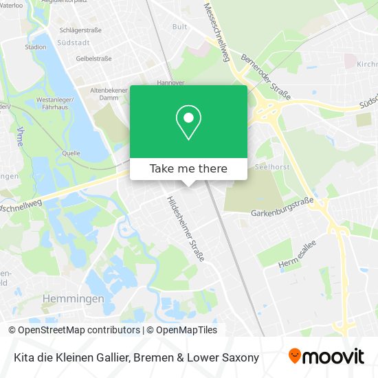 Kita die Kleinen Gallier map