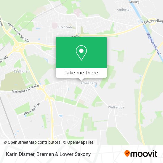 Karin Dismer map