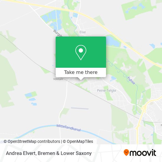 Andrea Elvert map