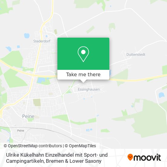 Ulrike Kükelhahn Einzelhandel mit Sport- und Campingartikeln map