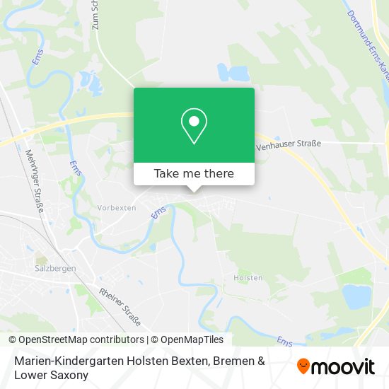 Marien-Kindergarten Holsten Bexten map