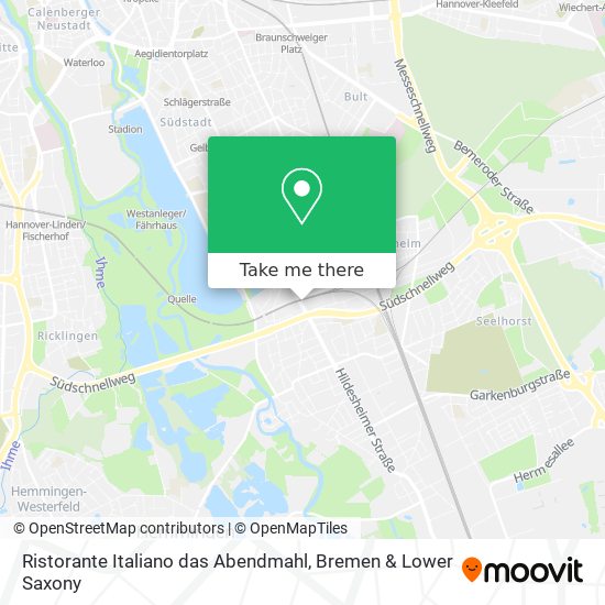 Ristorante Italiano das Abendmahl map