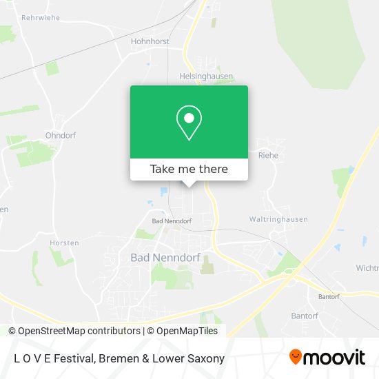 L O V E Festival map