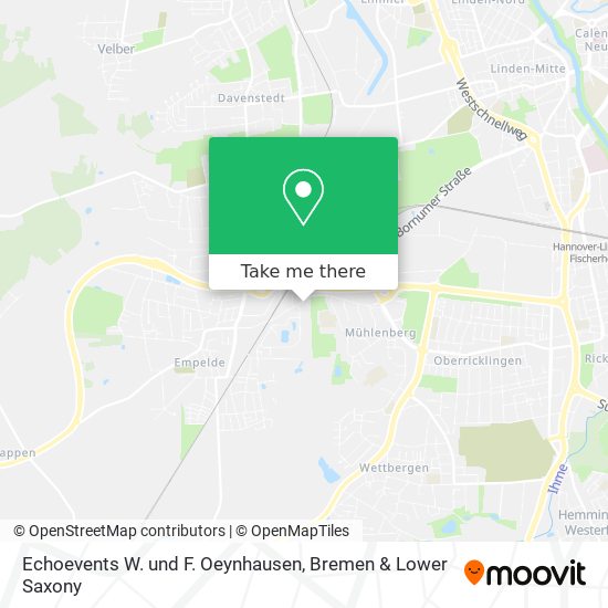 Echoevents W. und F. Oeynhausen map