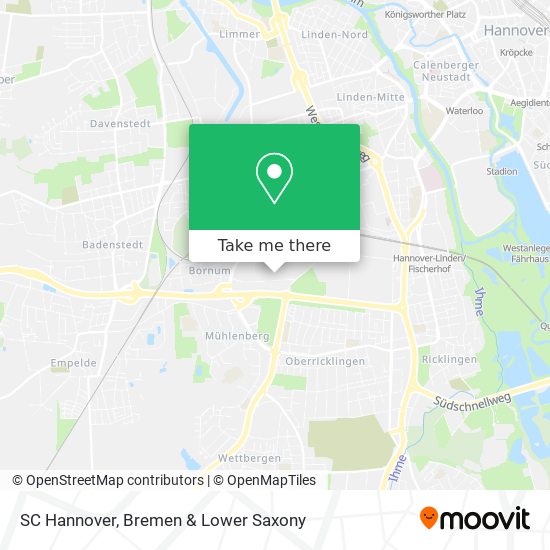 SC Hannover map
