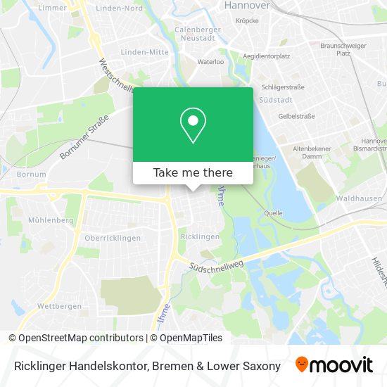 Ricklinger Handelskontor map