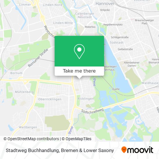 Stadtweg Buchhandlung map