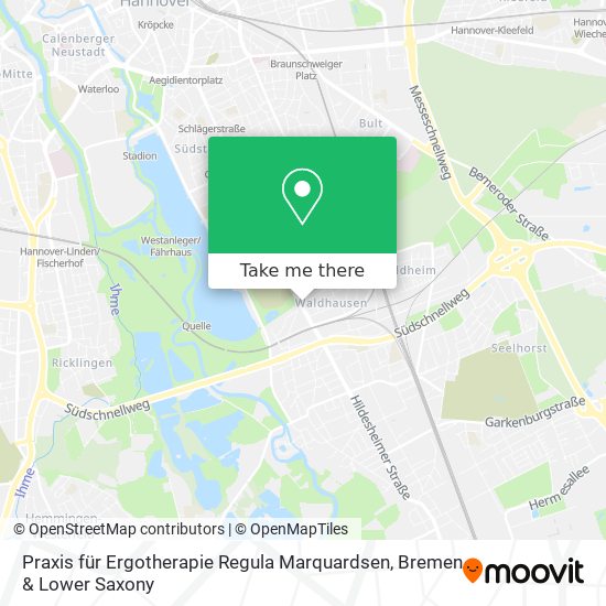 Praxis für Ergotherapie Regula Marquardsen map