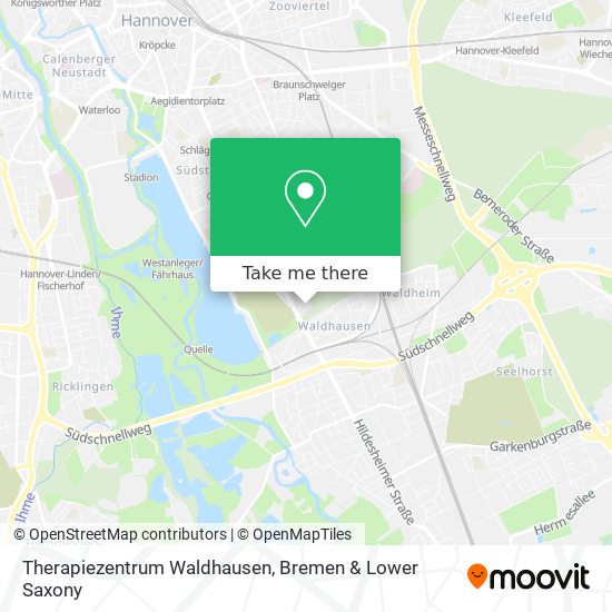 Therapiezentrum Waldhausen map