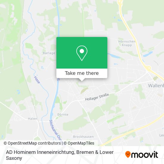 AD Hominem Inneneinrichtung map