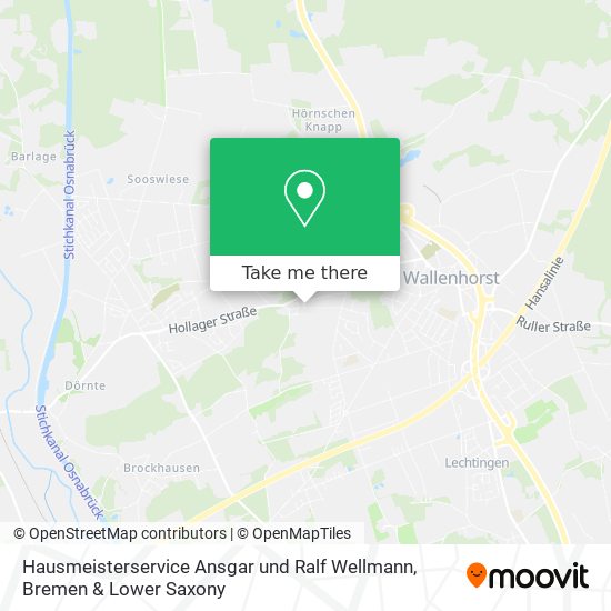 Hausmeisterservice Ansgar und Ralf Wellmann map