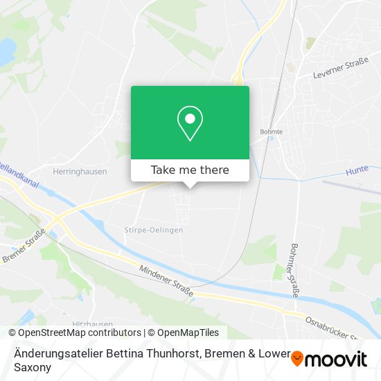 Änderungsatelier Bettina Thunhorst map