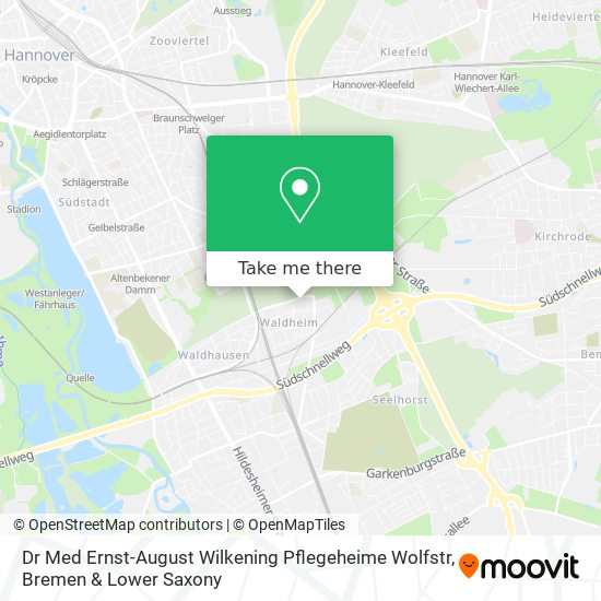 Dr Med Ernst-August Wilkening Pflegeheime Wolfstr map