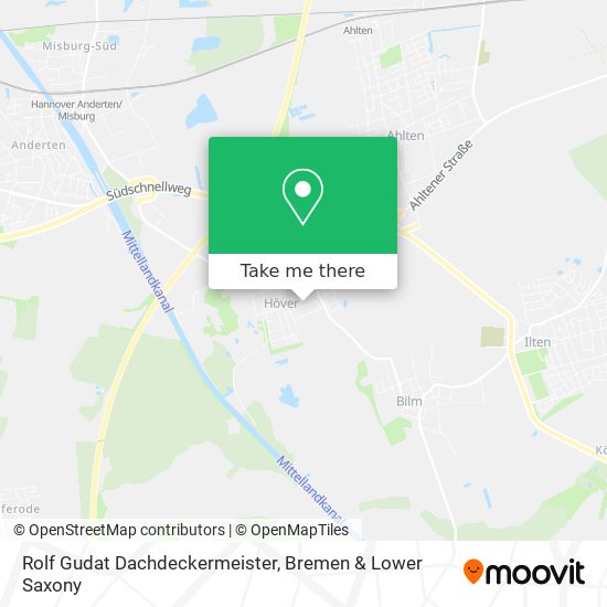 Rolf Gudat Dachdeckermeister map