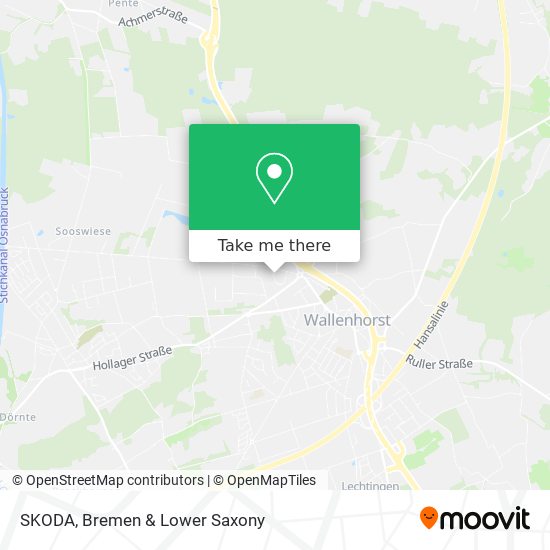 SKODA map