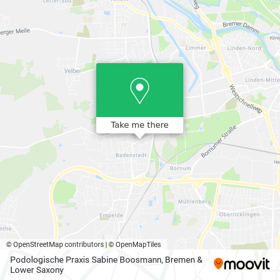 Podologische Praxis Sabine Boosmann map