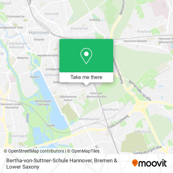 Bertha-von-Suttner-Schule Hannover map