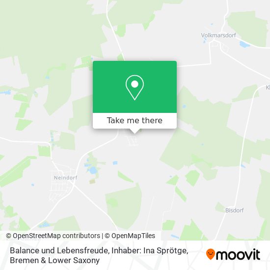 Balance und Lebensfreude, Inhaber: Ina Sprötge map