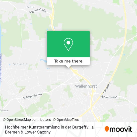 Hochheimer Kunstsammlung in der Burgeffvilla map