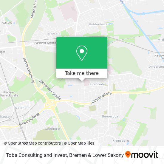 Toba Consulting and Invest map