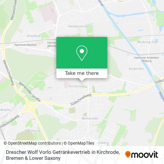 Drescher Wolf Vorlo Getränkevertrieb in Kirchrode map