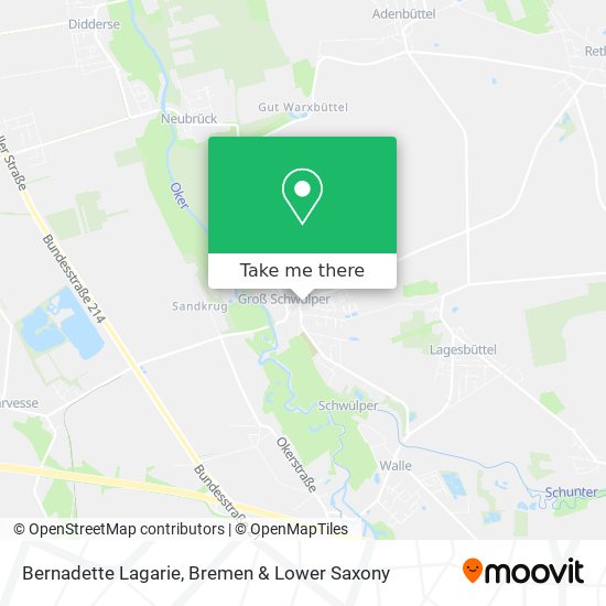 Bernadette Lagarie map
