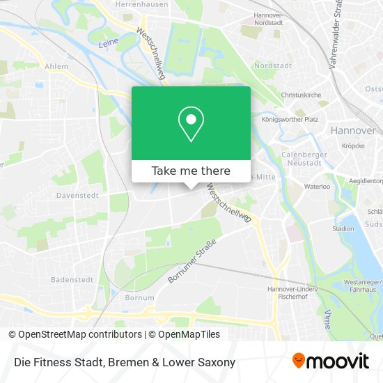 Die Fitness Stadt map