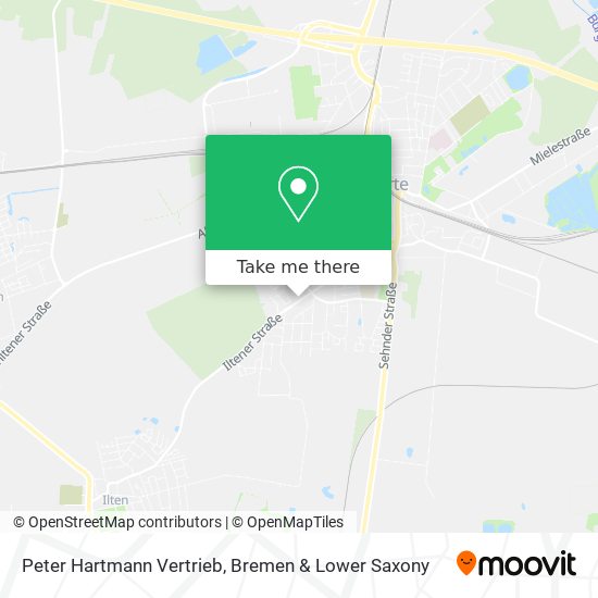 Peter Hartmann Vertrieb map