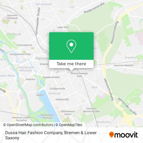 Dussa Hair Fashion Company map