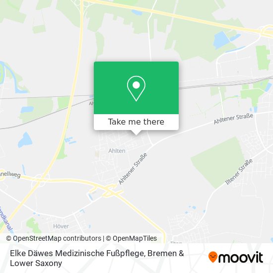 Elke Däwes Medizinische Fußpflege map