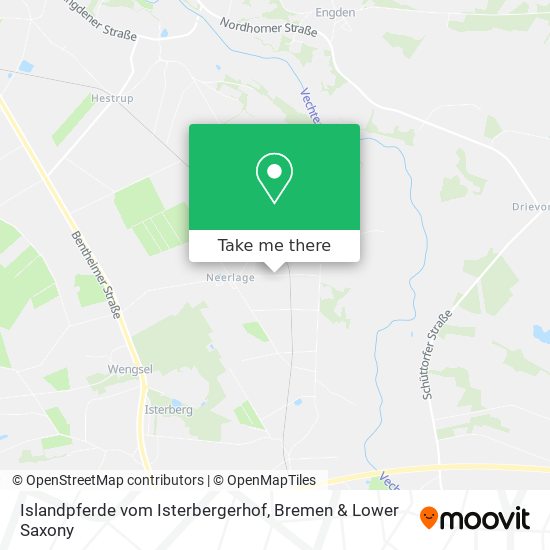 Islandpferde vom Isterbergerhof map