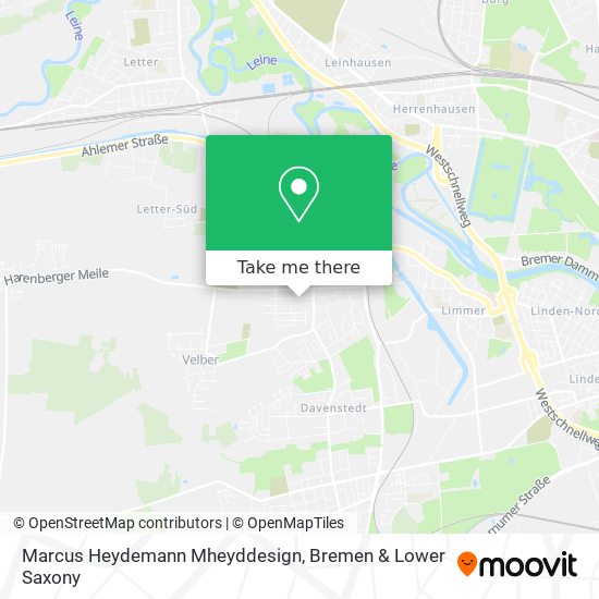 Marcus Heydemann Mheyddesign map
