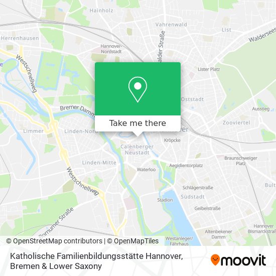 Katholische Familienbildungsstätte Hannover map