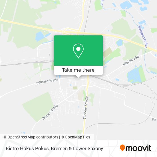 Bistro Hokus Pokus map