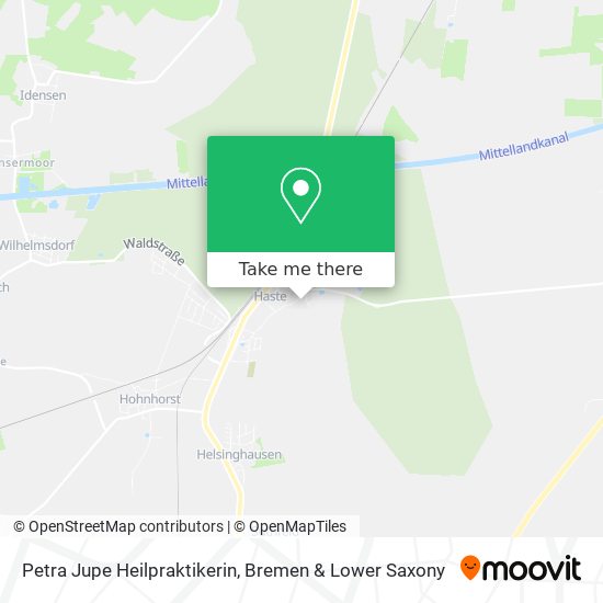 Petra Jupe Heilpraktikerin map