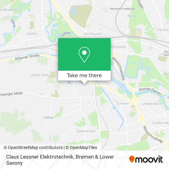 Claus Lessner Elektrotechnik map