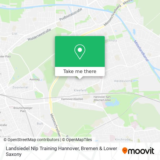 Landsiedel Nlp Training Hannover map