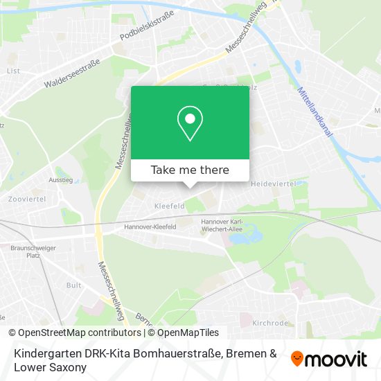 Kindergarten DRK-Kita Bomhauerstraße map