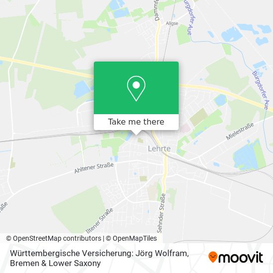 Württembergische Versicherung: Jörg Wolfram map