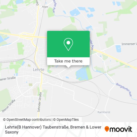 Lehrte(B Hannover) Taubenstraße map