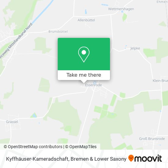 Kyffhäuser-Kameradschaft map