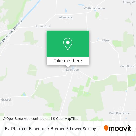 Ev. Pfarramt Essenrode map