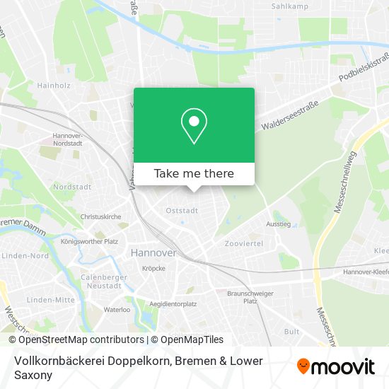 Vollkornbäckerei Doppelkorn map