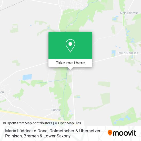 Maria Lüddecke-Donaj Dolmetscher & Übersetzer Polnisch map