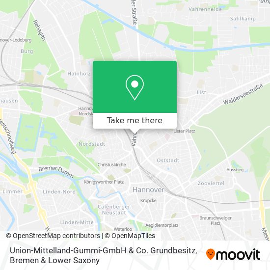 Union-Mittelland-Gummi-GmbH & Co. Grundbesitz map