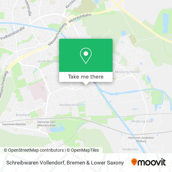 Schreibwaren Vollendorf map